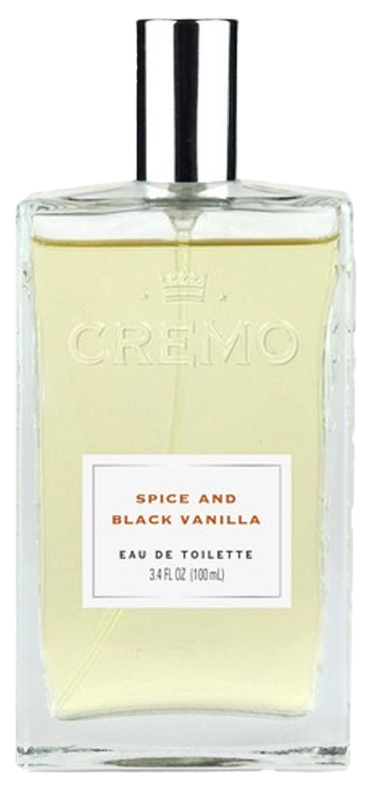 Cremo Spice & Black Vanilla bottle