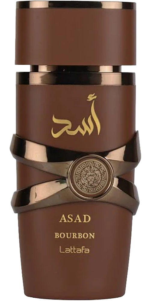 Lattafa Asad Bourbon bottle